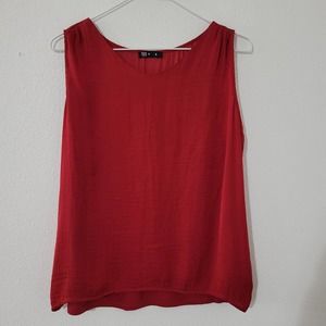 Tex Sleeveless Tank Blouse